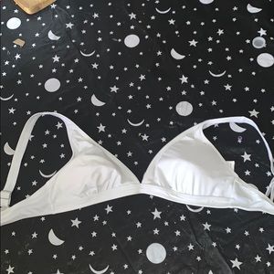 White bikini top